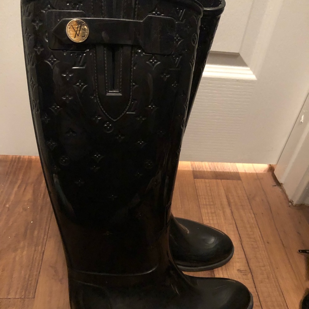 Louis Vuitton rain boots